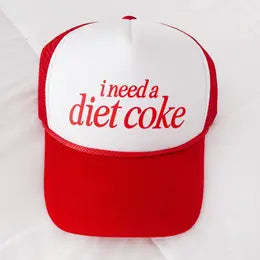 I Need a Diet Coke Trucker Hat
