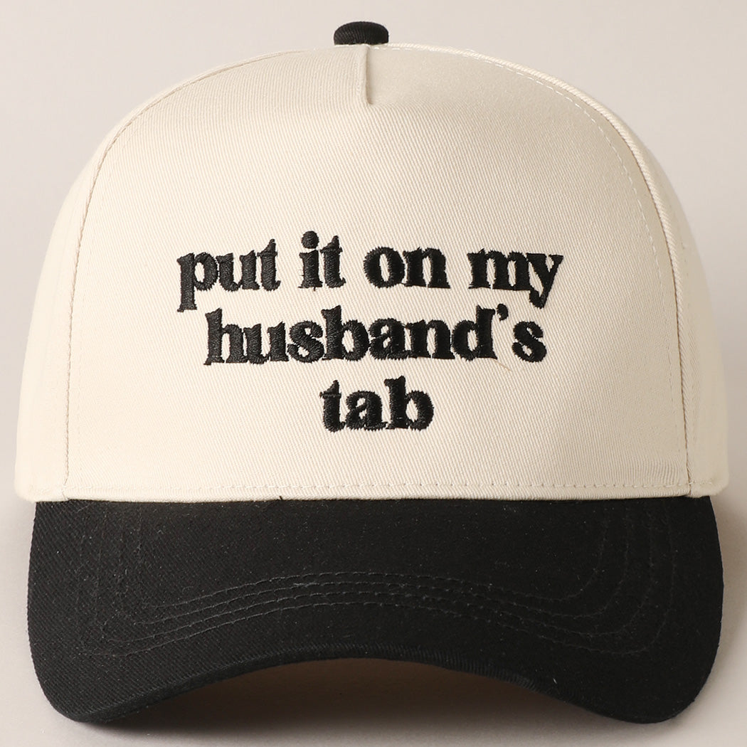 Husband's Tab Trucker Hat