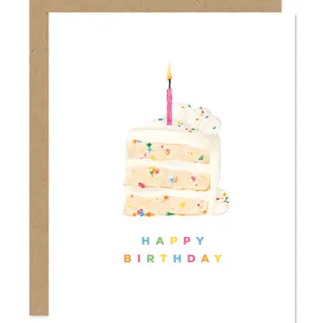 Birthday Cake Birthday Card