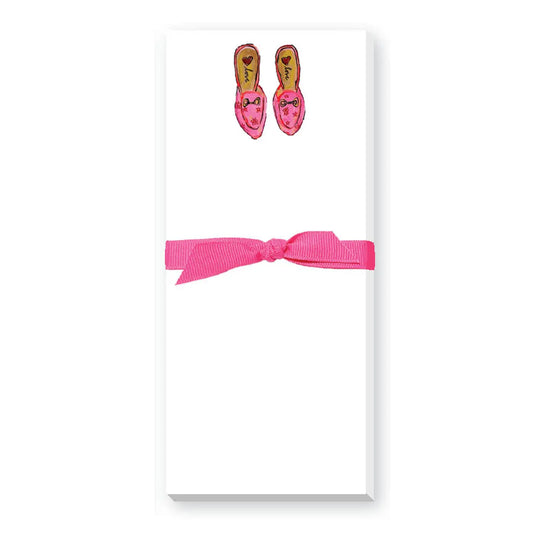 Pink Shoe Notepad