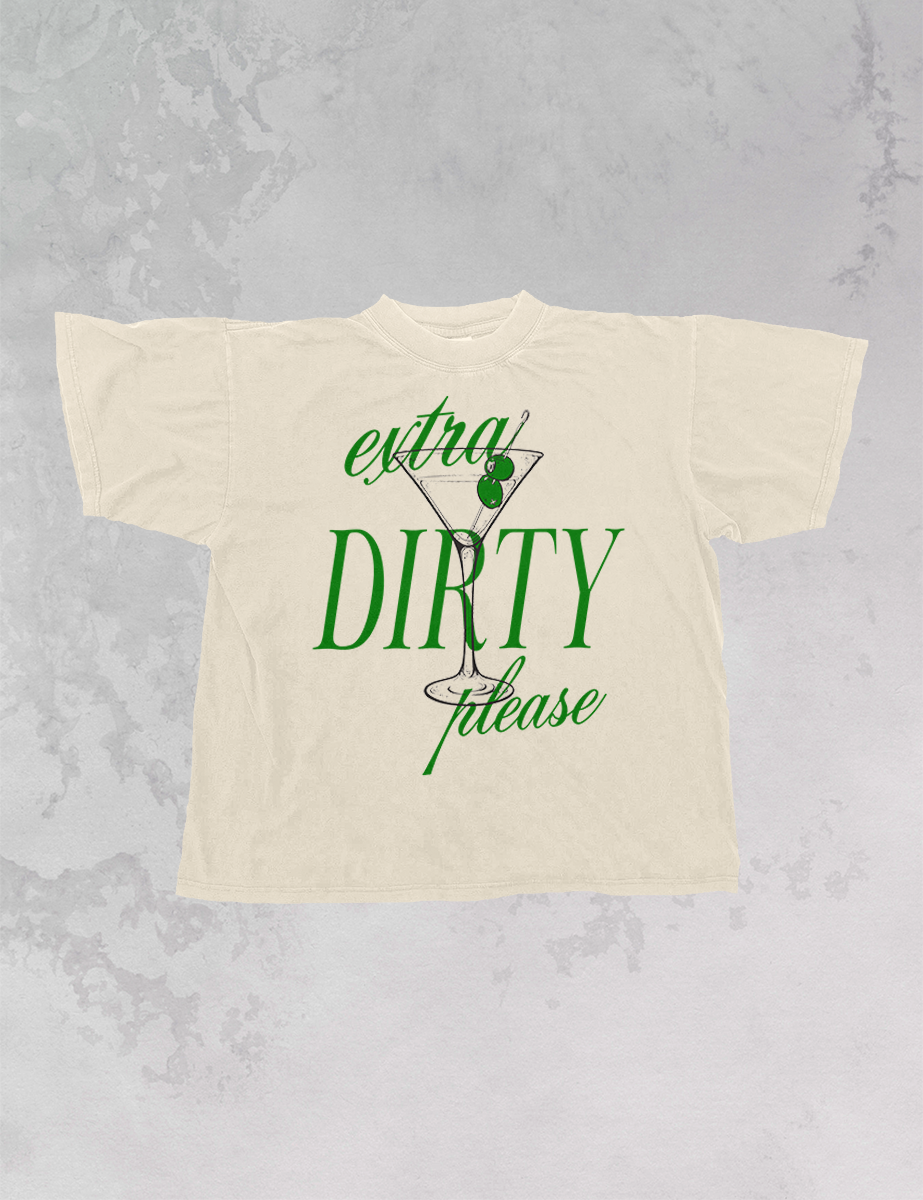 Extra Dirty Martini, Oversized T-Shirt